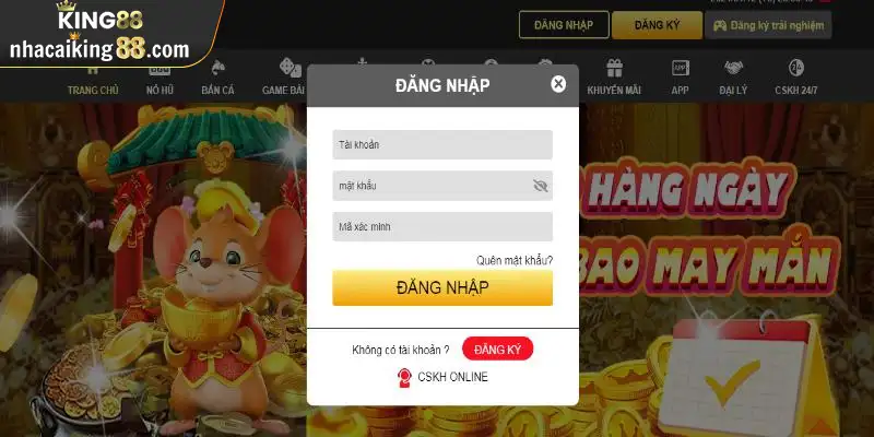 Đăng nhập King88 - Mở tài khoản giải trí liệu có khó?