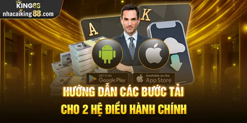 Thao tác tải app King88 dễ dàng về điện thoại IOS