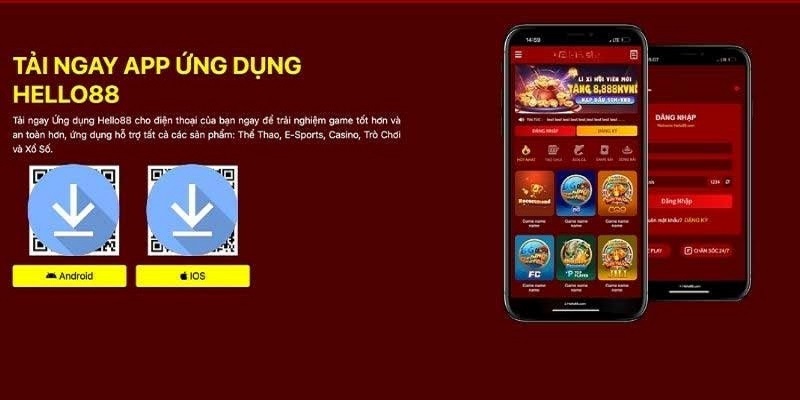 Tải App Hello88 và những lợi ích tuyệt vời nhất với bet thủ